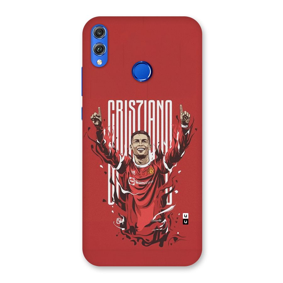 Soccer Star Victory Back Case for Honor 8X