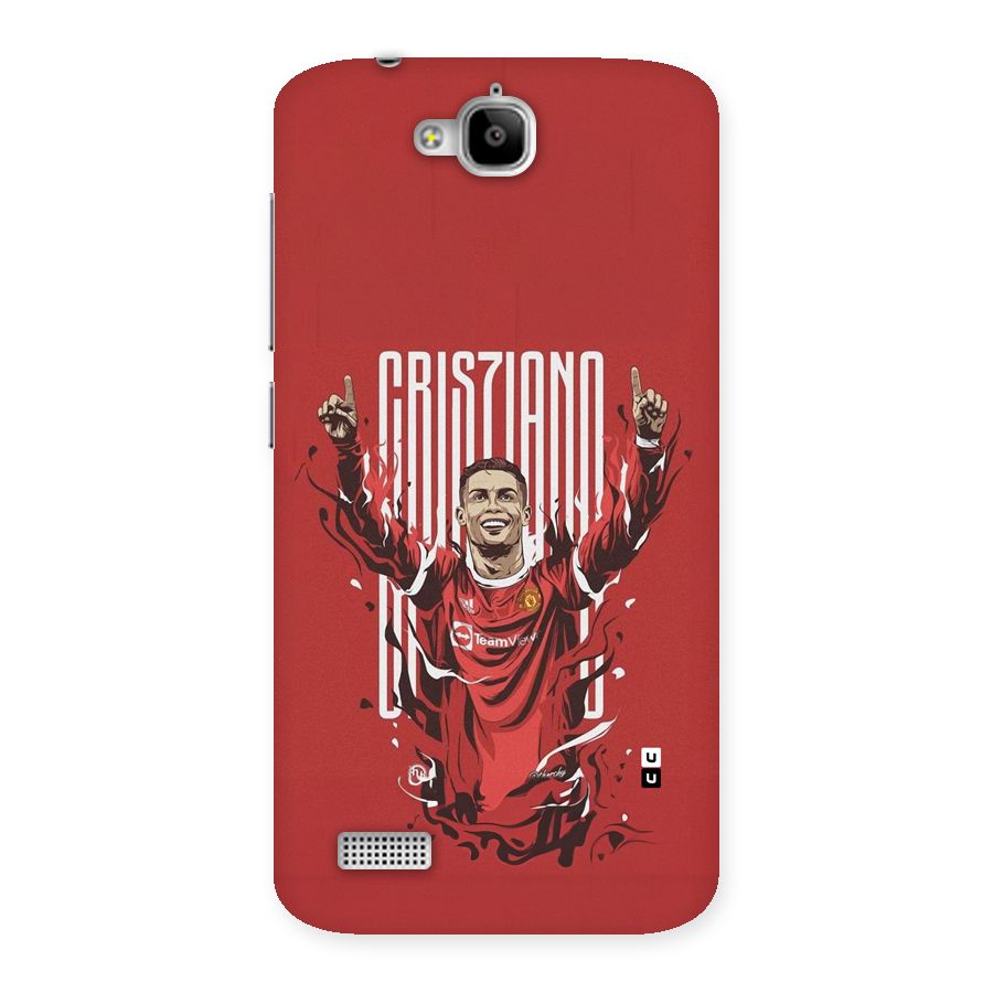 Soccer Star Victory Back Case for Honor Holly