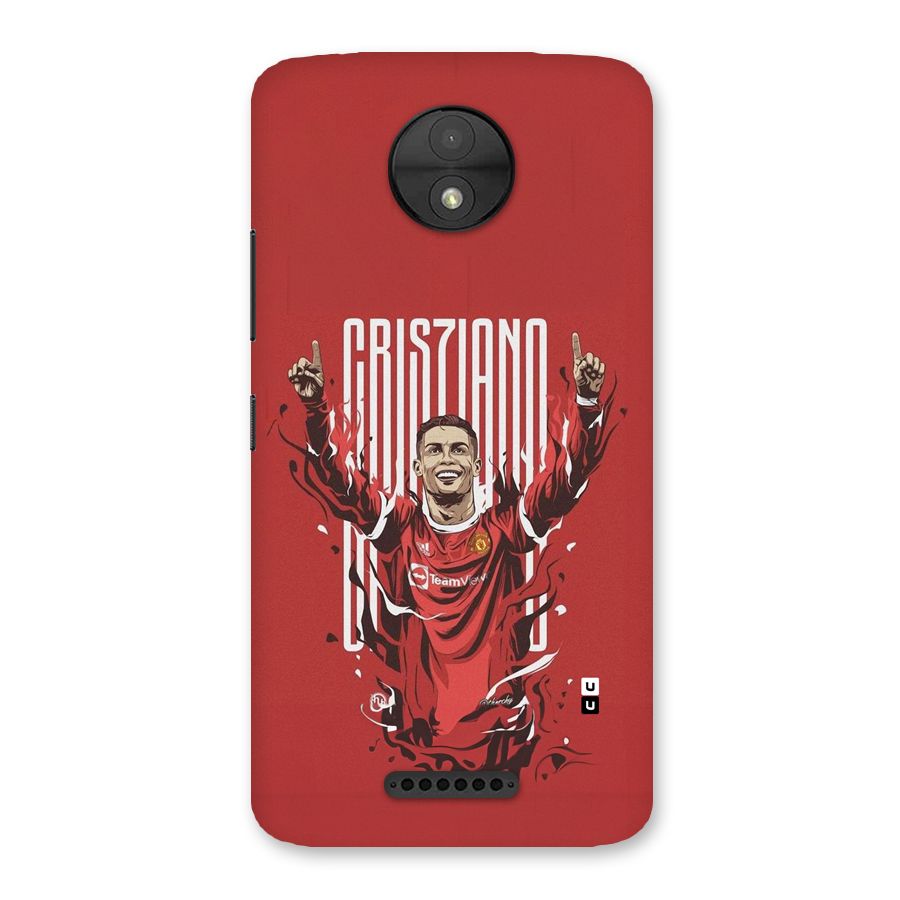 Soccer Star Victory Back Case for Moto C