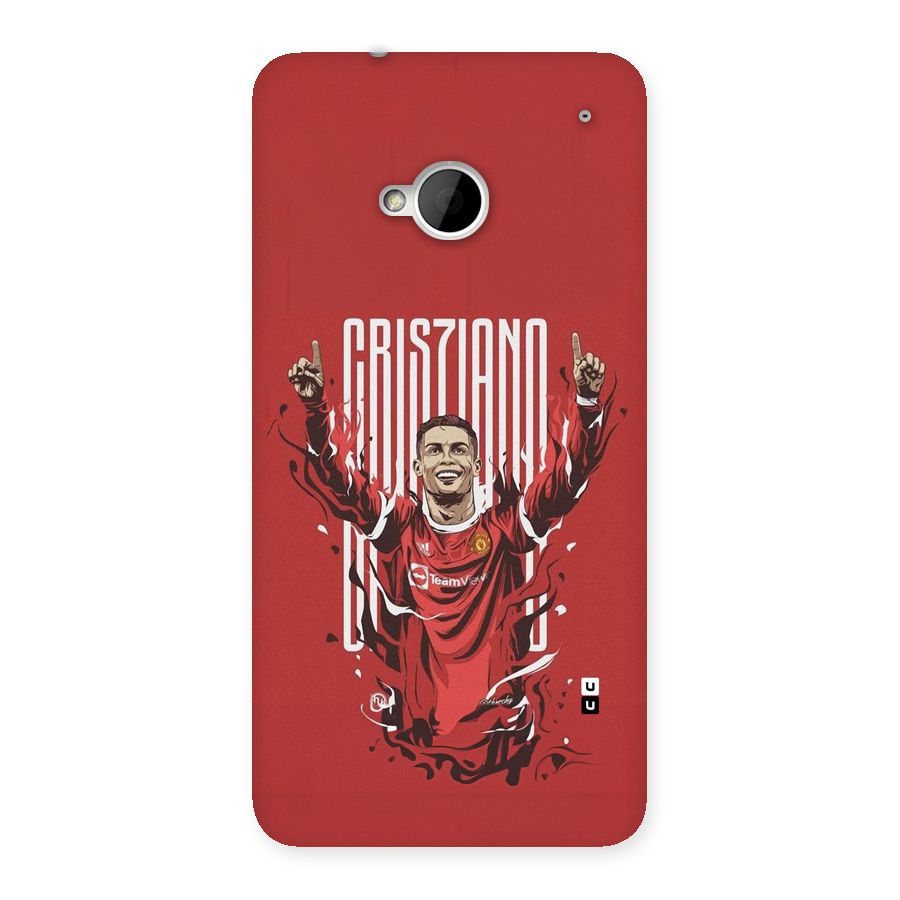 Soccer Star Victory Back Case for One M7 (Single Sim)