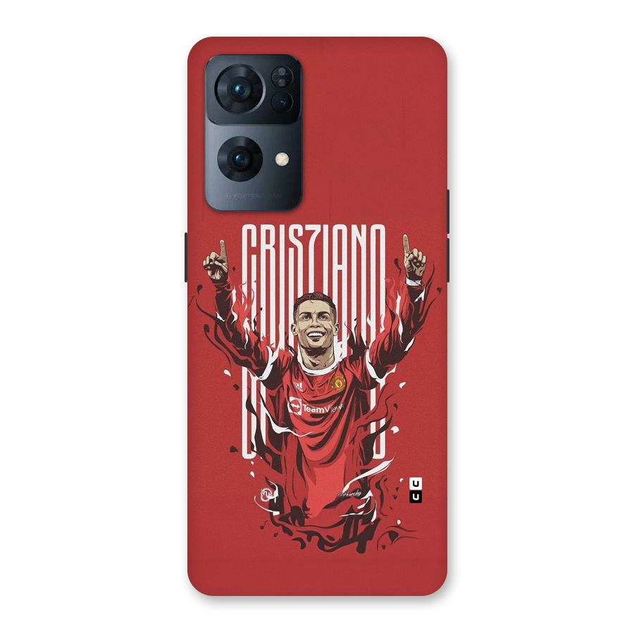 Soccer Star Victory Back Case for Oppo Reno7 Pro 5G