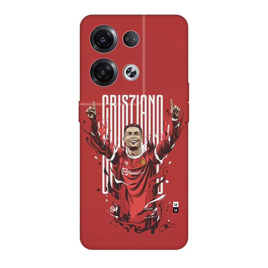 Soccer Star Victory Back Case for Oppo Reno8 Pro 5G