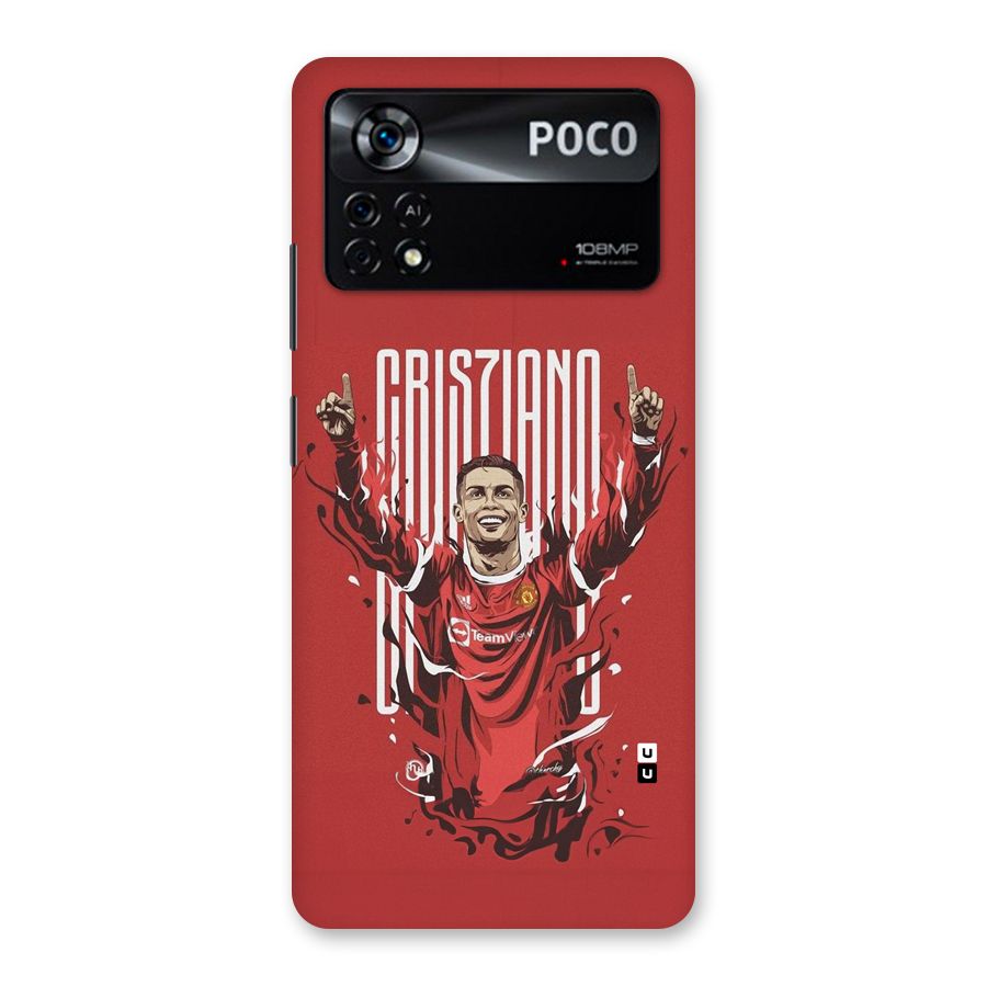 Soccer Star Victory Back Case for Poco X4 Pro 5G