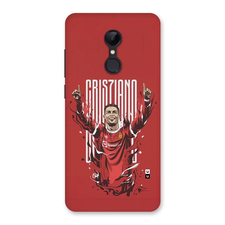 Soccer Star Victory Back Case for Redmi 5