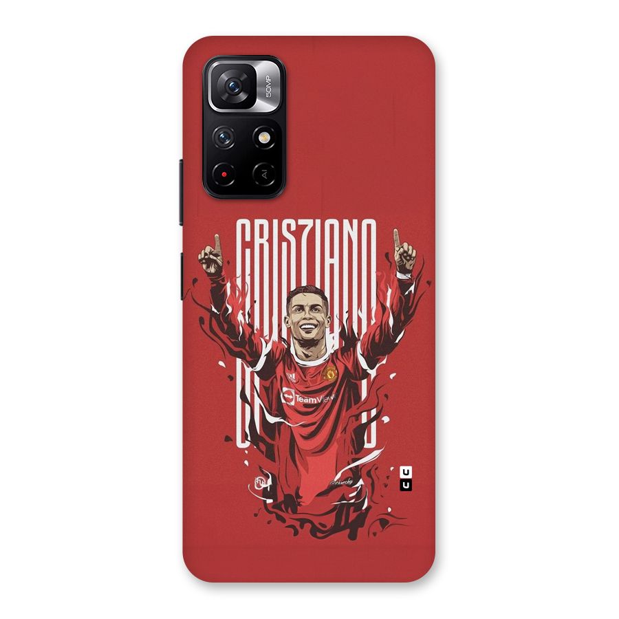 Soccer Star Victory Back Case for Redmi Note 11T 5G