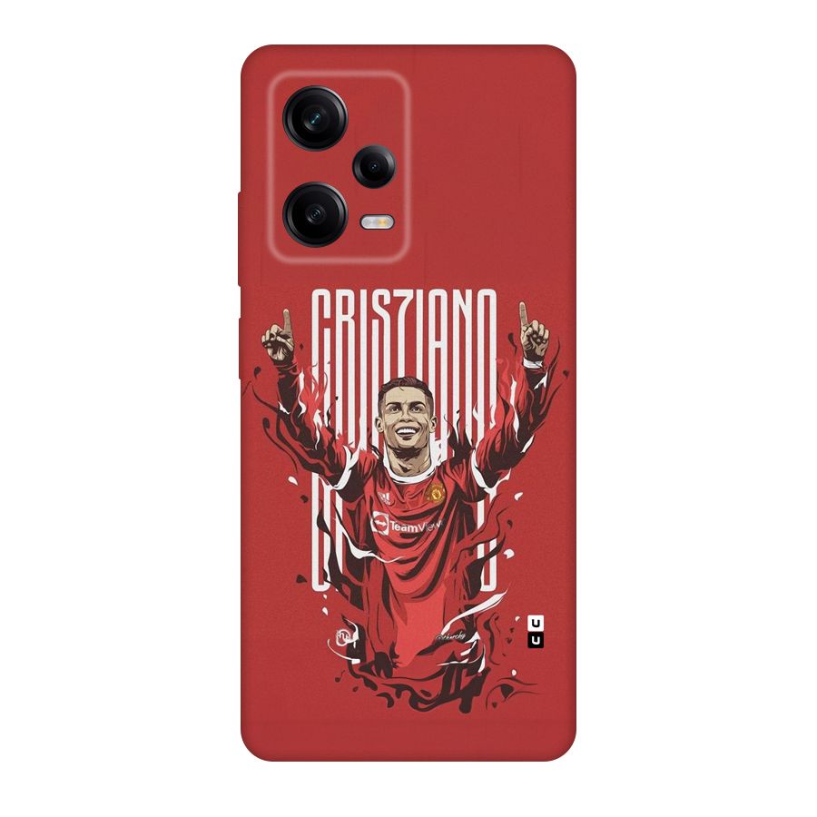 Soccer Star Victory Back Case for Redmi Note 12 Pro