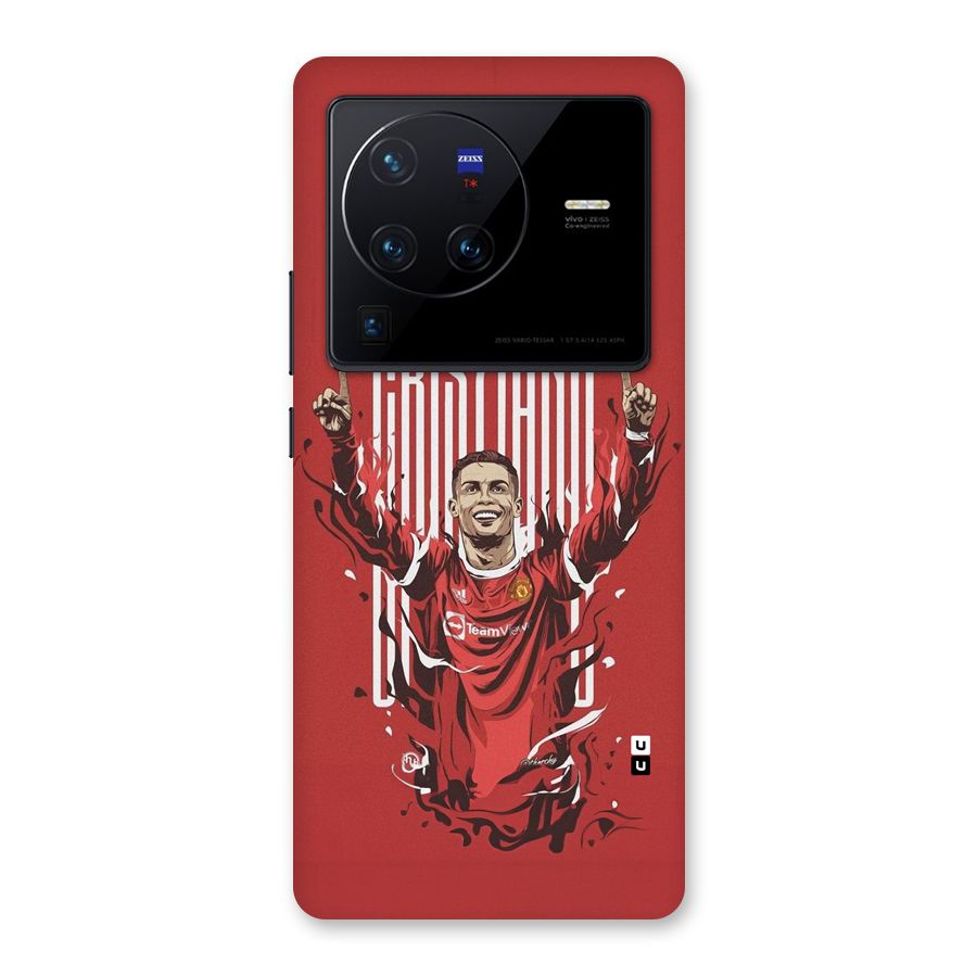Soccer Star Victory Back Case for Vivo X80 Pro