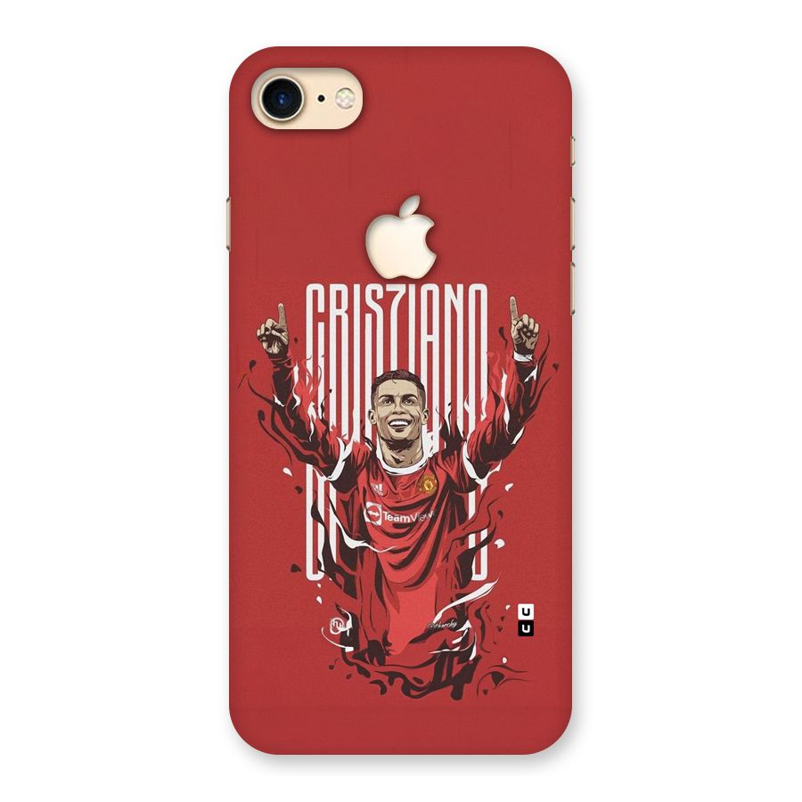 Soccer Star Victory Back Case for iPhone 7 Apple Cut
