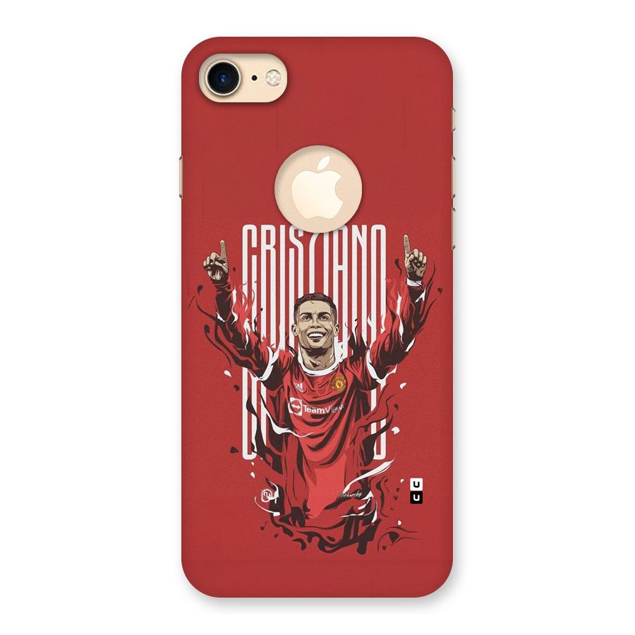 Soccer Star Victory Back Case for iPhone 7 Logo Cut