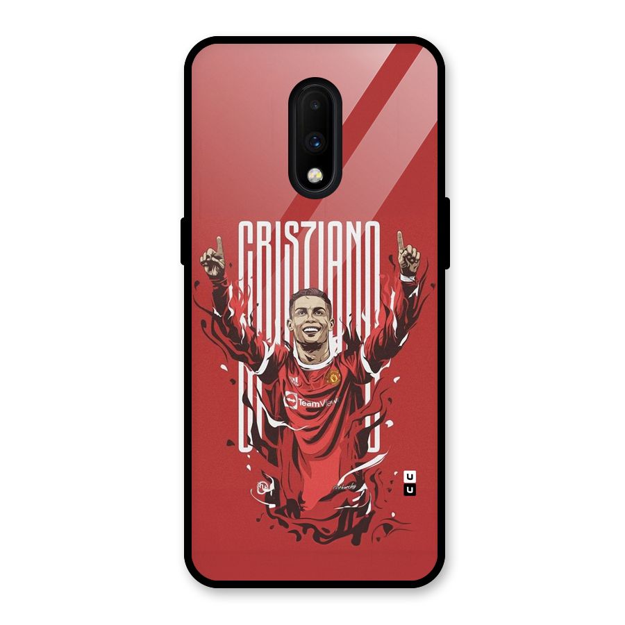 Soccer Star Victory Glass Back Case for OnePlus 7