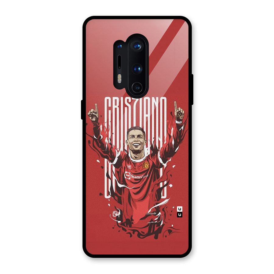 Soccer Star Victory Glass Back Case for OnePlus 8 Pro