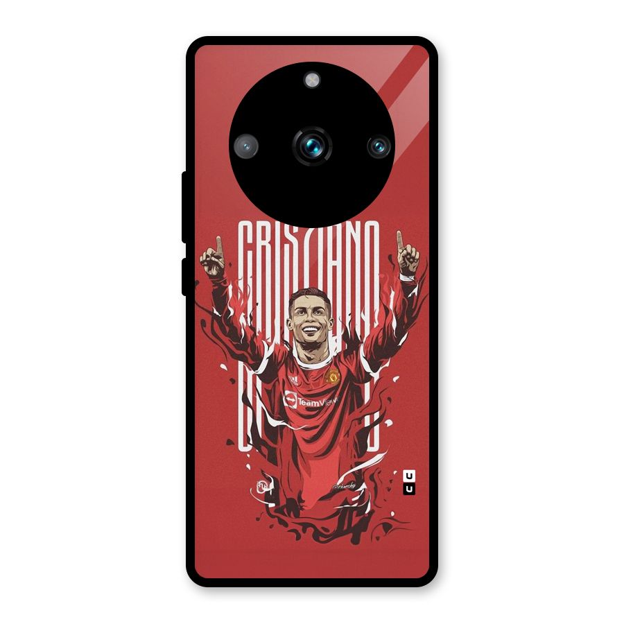Soccer Star Victory Glass Back Case for Realme 11 Pro
