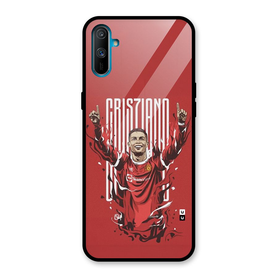 Soccer Star Victory Glass Back Case for Realme C3