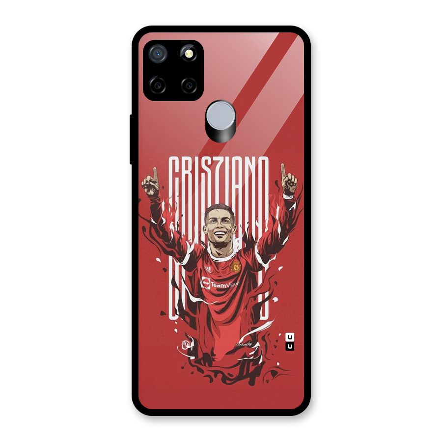 Soccer Star Victory Glass Back Case for Realme Narzo 20