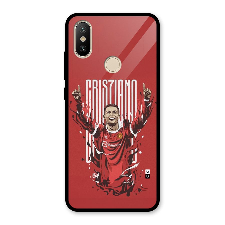 Soccer Star Victory Glass Back Case for Redmi A2