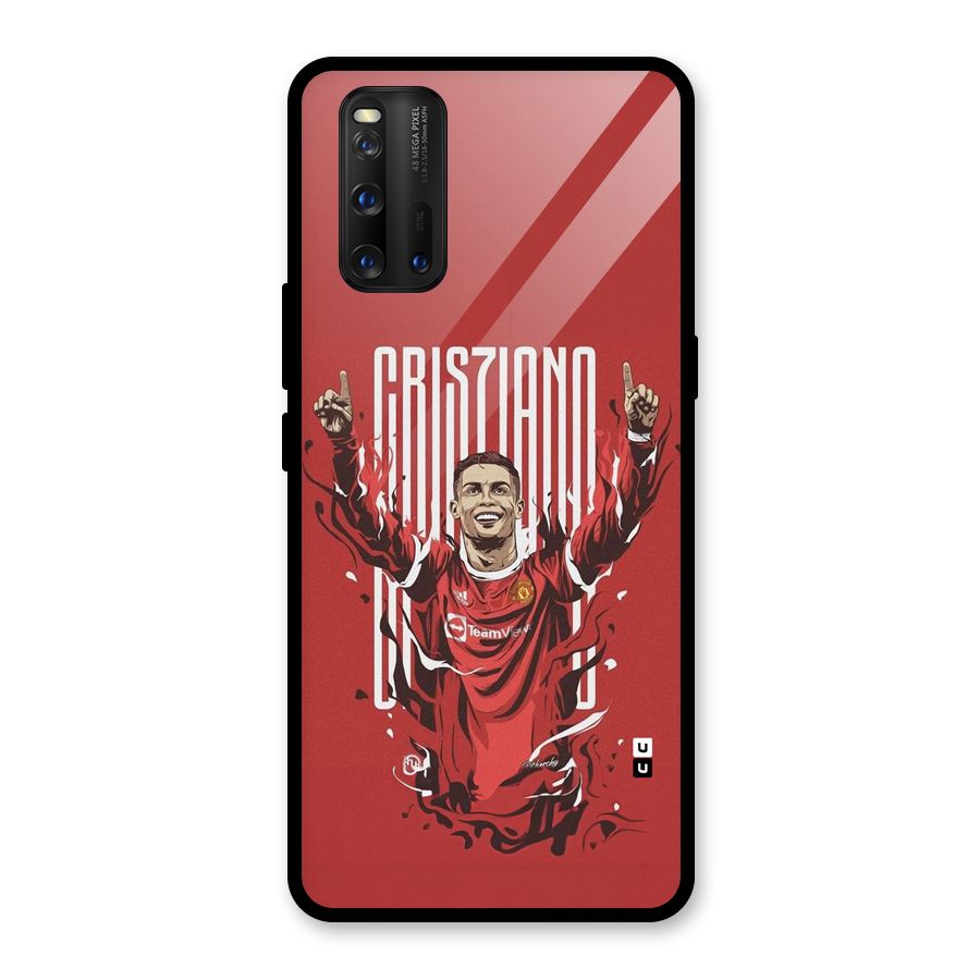 Soccer Star Victory Glass Back Case for Vivo iQOO 3