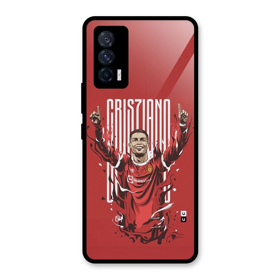 Soccer Star Victory Glass Back Case for Vivo iQOO 7 5G