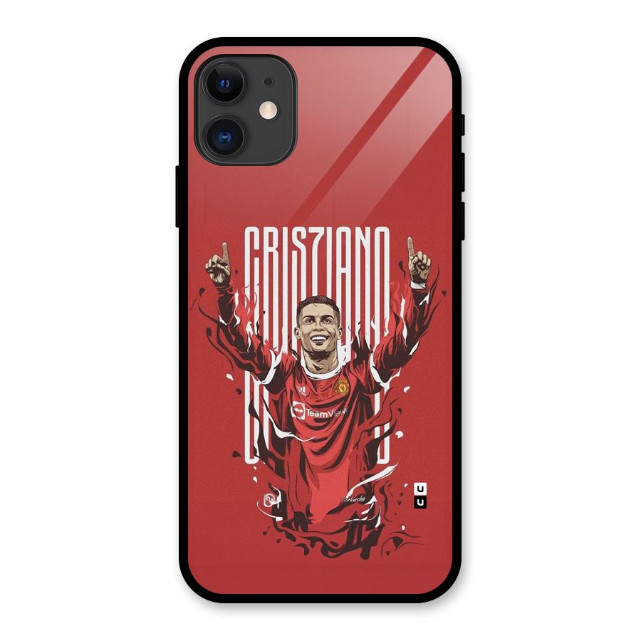 Soccer Star Victory Glass Back Case for iPhone 11
