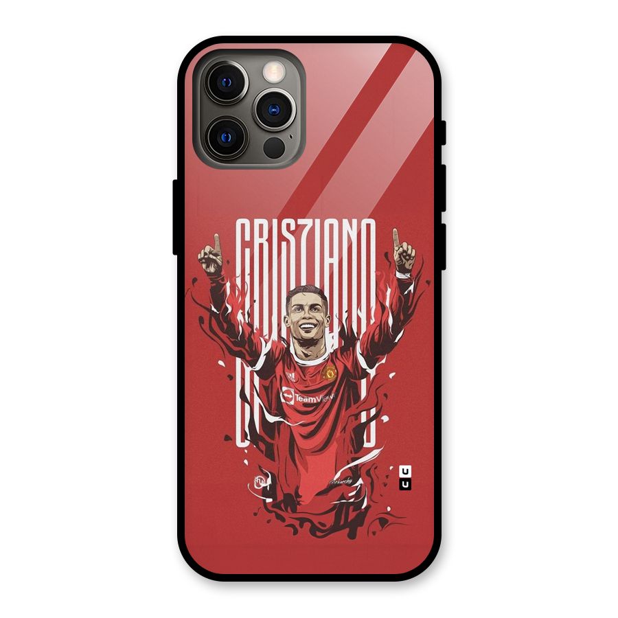 Soccer Star Victory Glass Back Case for iPhone 12 Pro