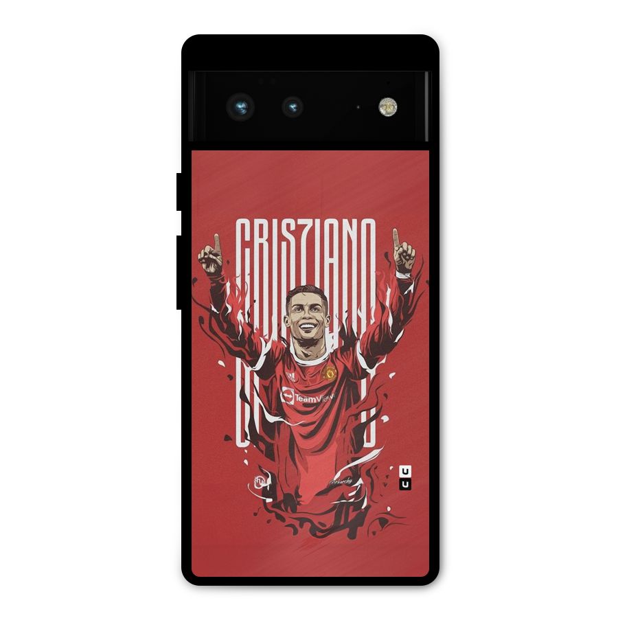 Soccer Star Victory Metal Back Case for Google Pixel 6