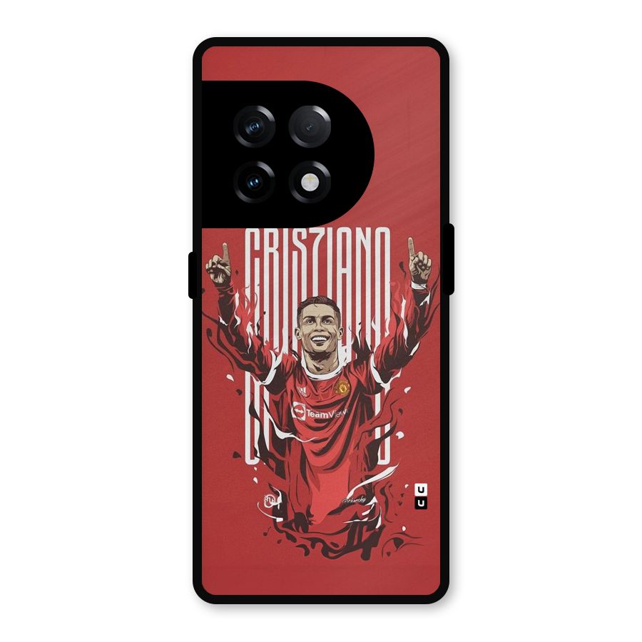 Soccer Star Victory Metal Back Case for OnePlus 11R