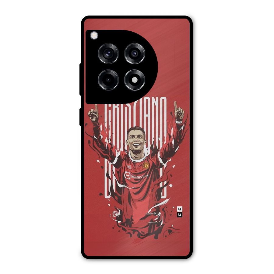 Soccer Star Victory Metal Back Case for OnePlus 12R