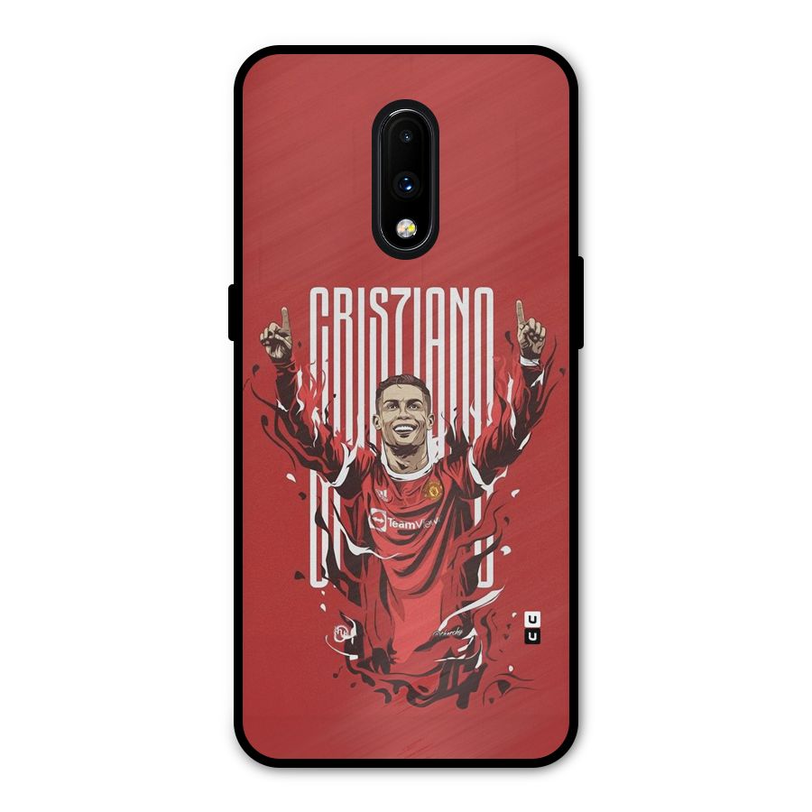 Soccer Star Victory Metal Back Case for OnePlus 7