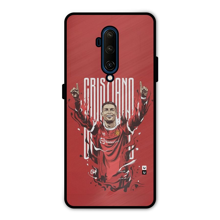 Soccer Star Victory Metal Back Case for OnePlus 7T Pro