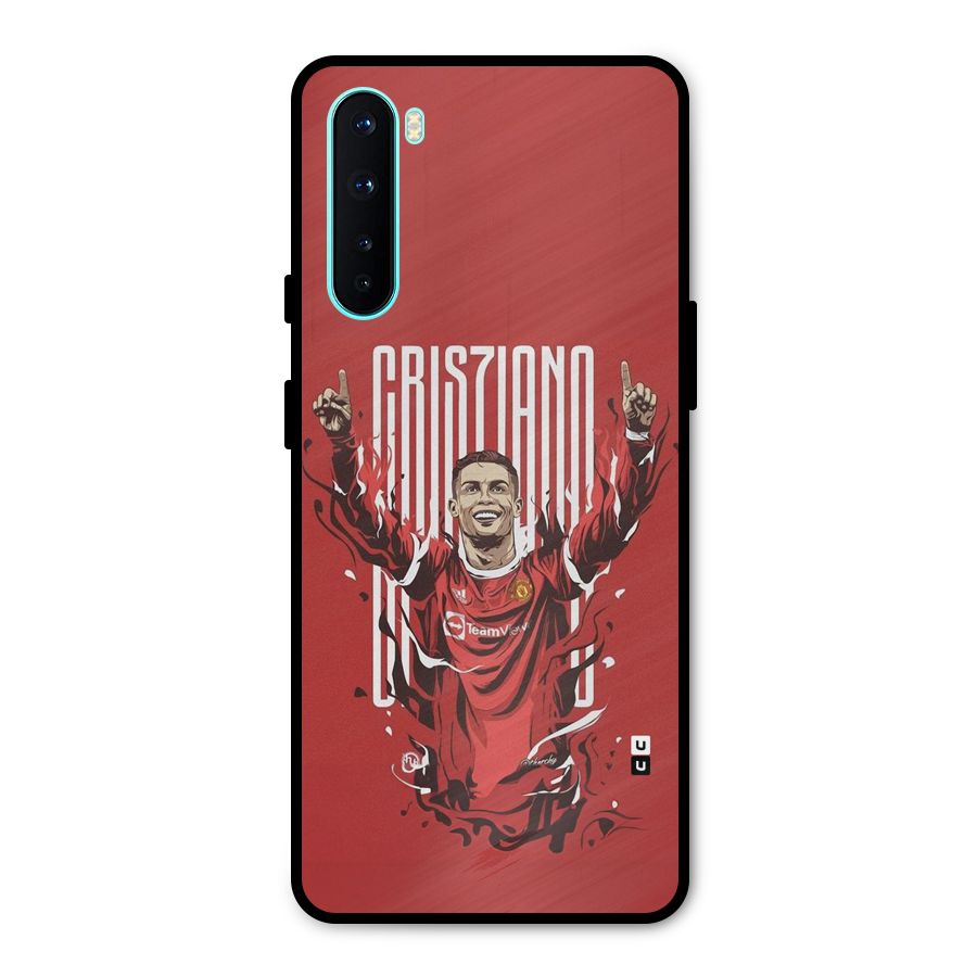 Soccer Star Victory Metal Back Case for OnePlus Nord