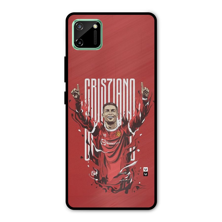Soccer Star Victory Metal Back Case for Realme C11
