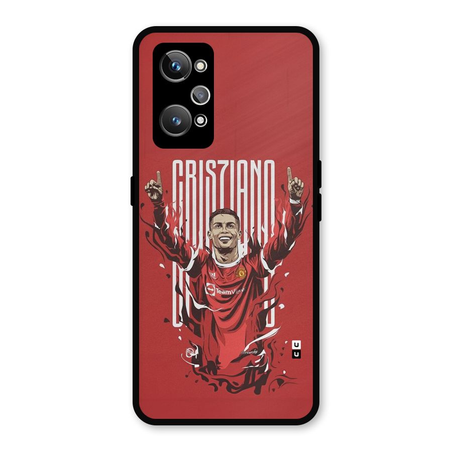 Soccer Star Victory Metal Back Case for Realme GT 2
