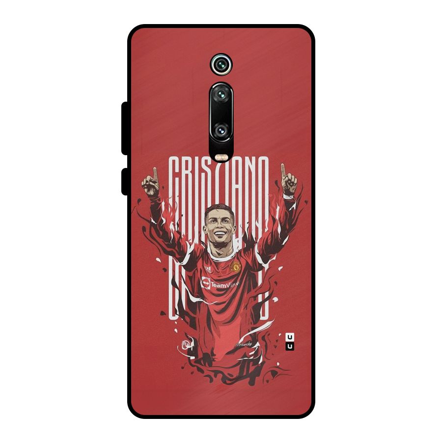 Soccer Star Victory Metal Back Case for Redmi K20
