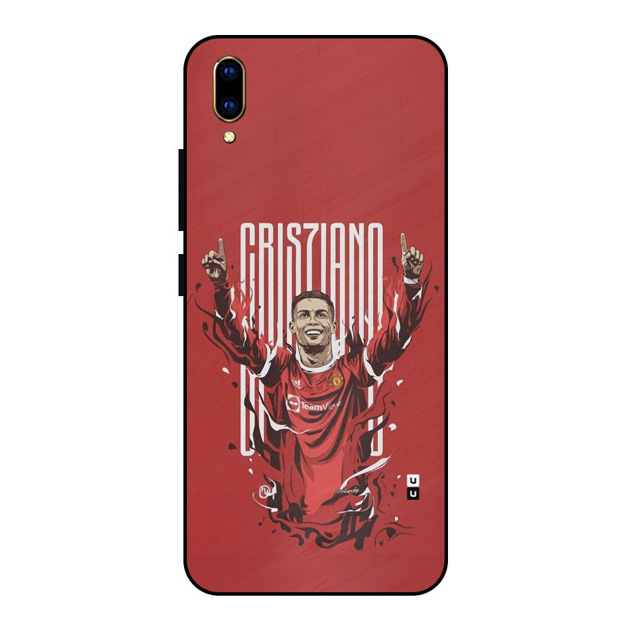 Soccer Star Victory Metal Back Case for Vivo V11 Pro