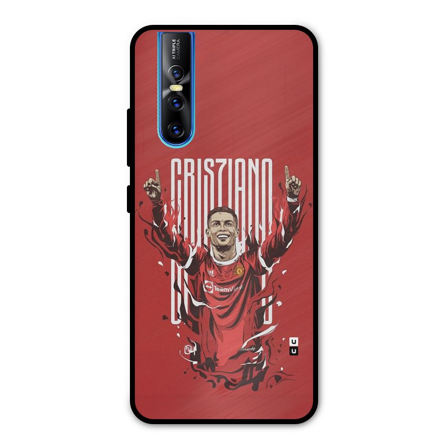 Soccer Star Victory Metal Back Case for Vivo V15 Pro