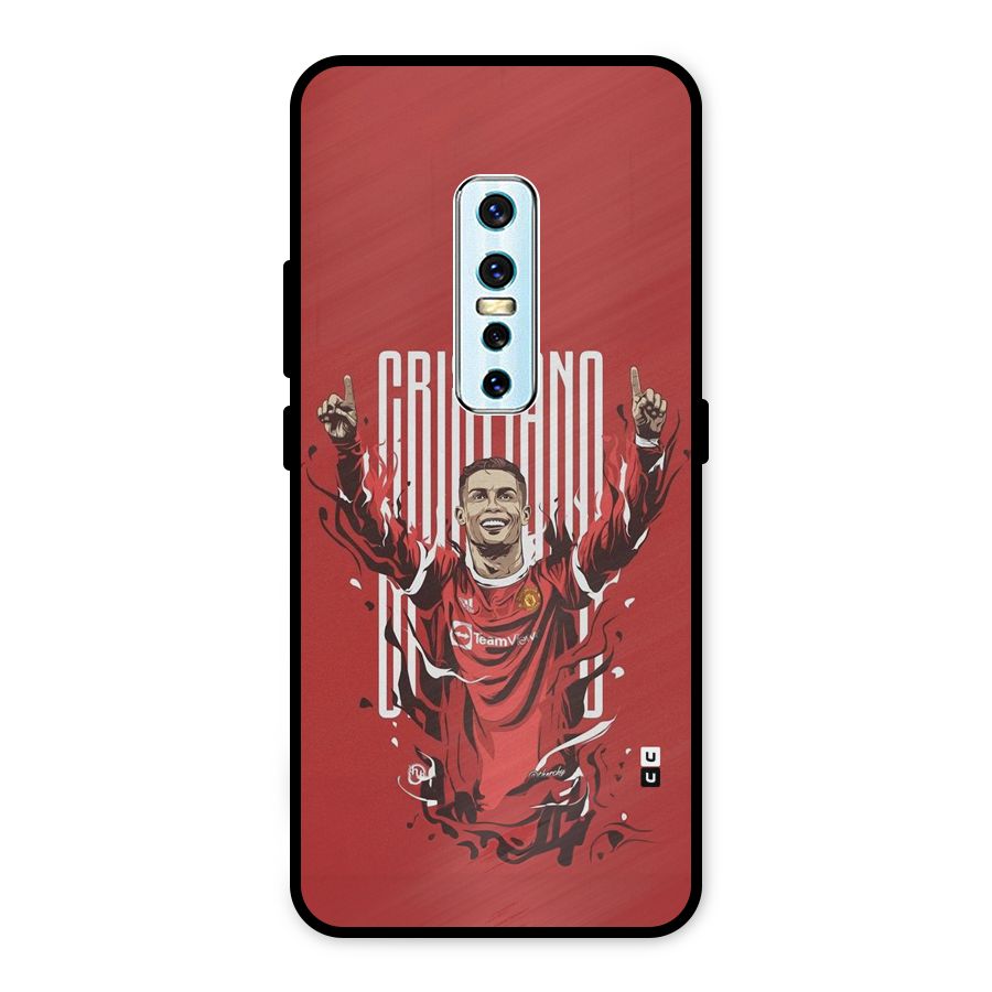 Soccer Star Victory Metal Back Case for Vivo V17 Pro