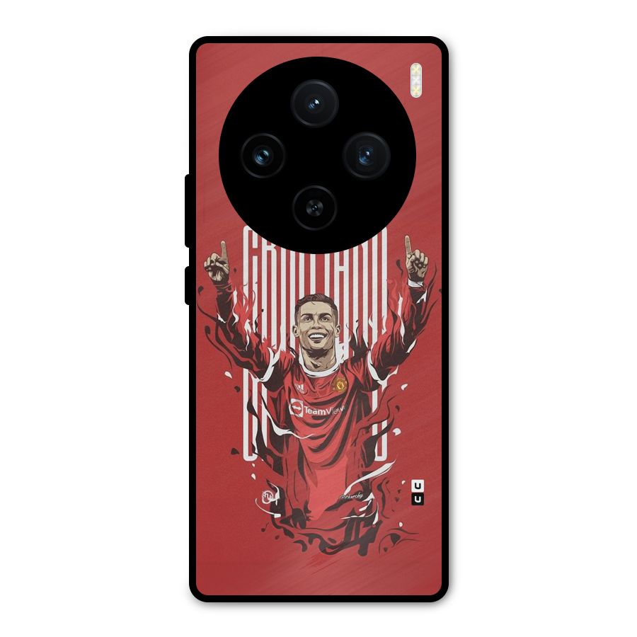 Soccer Star Victory Metal Back Case for Vivo X100