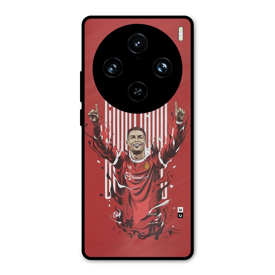 Soccer Star Victory Metal Back Case for Vivo X100 Pro