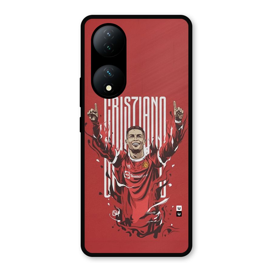Soccer Star Victory Metal Back Case for Vivo Y100a