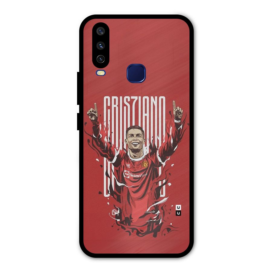 Soccer Star Victory Metal Back Case for Vivo Y12