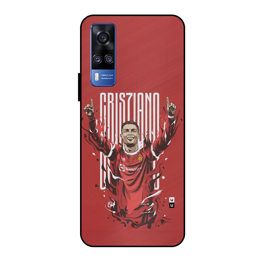 Soccer Star Victory Metal Back Case for Vivo Y51