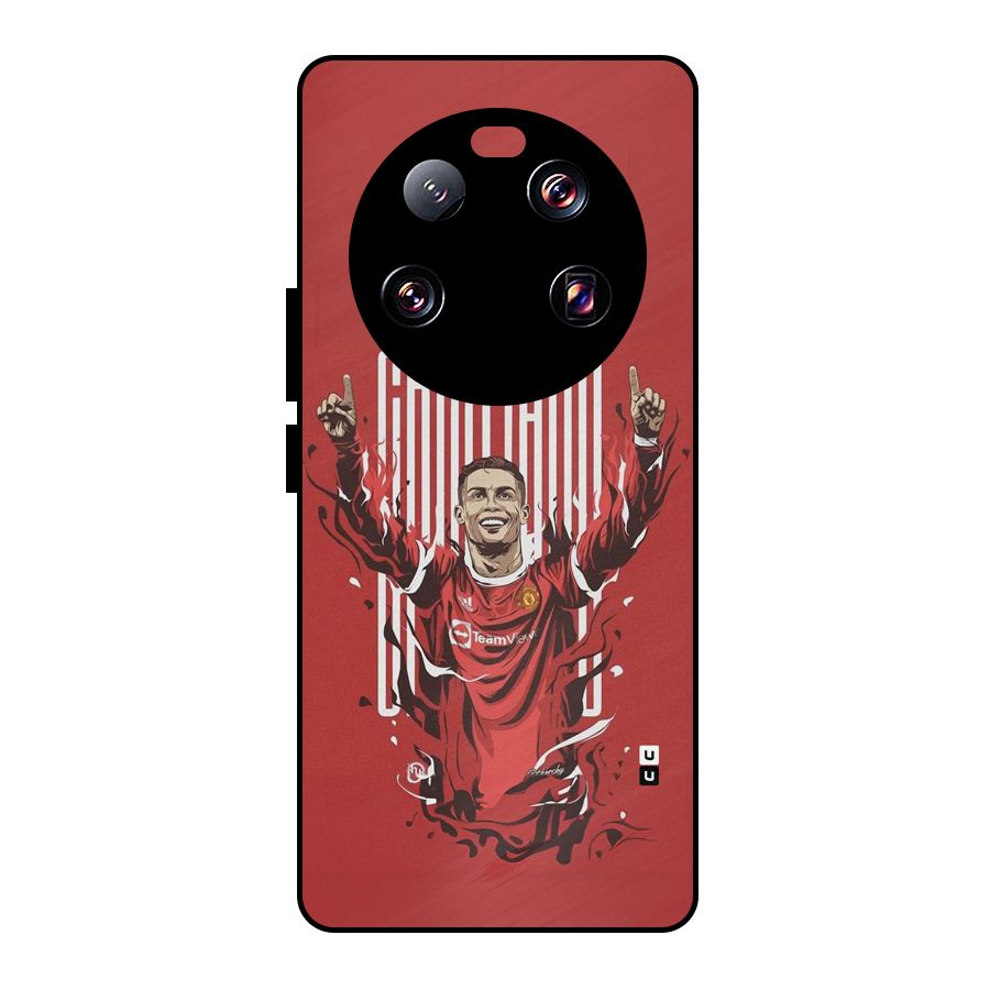 Soccer Star Victory Metal Back Case for Xiaomi 13 Ultra
