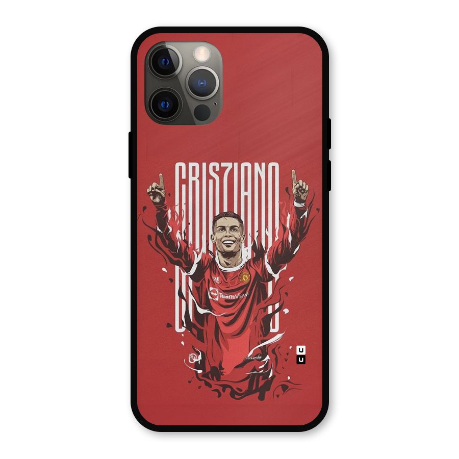 Soccer Star Victory Metal Back Case for iPhone 12 Pro