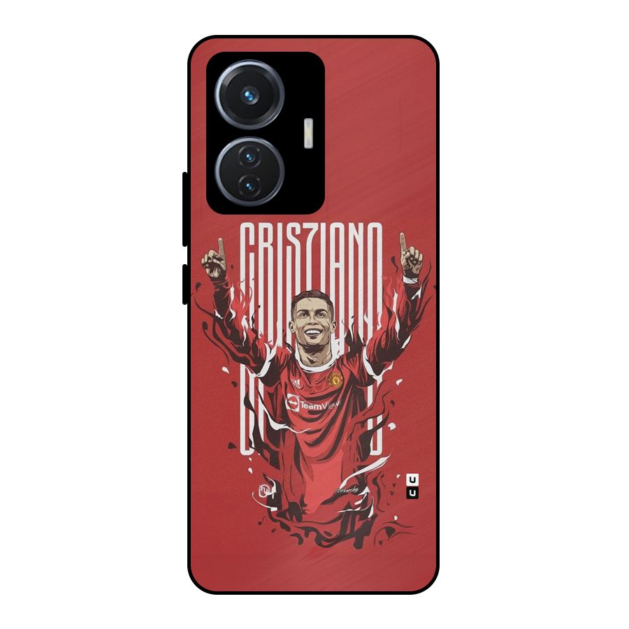 Soccer Star Victory Metal Back Case for iQOO Z6 44W