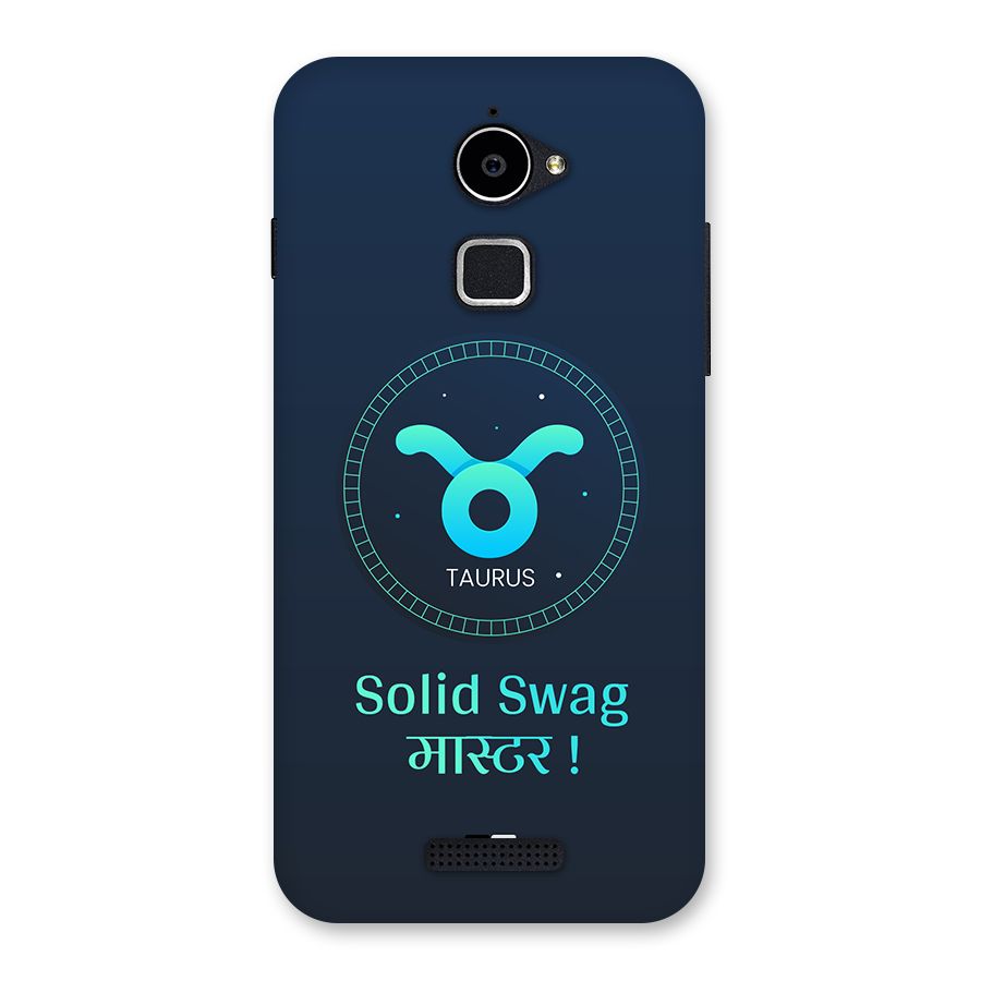 Solid Tauras Back Case for Coolpad Note 3 Lite