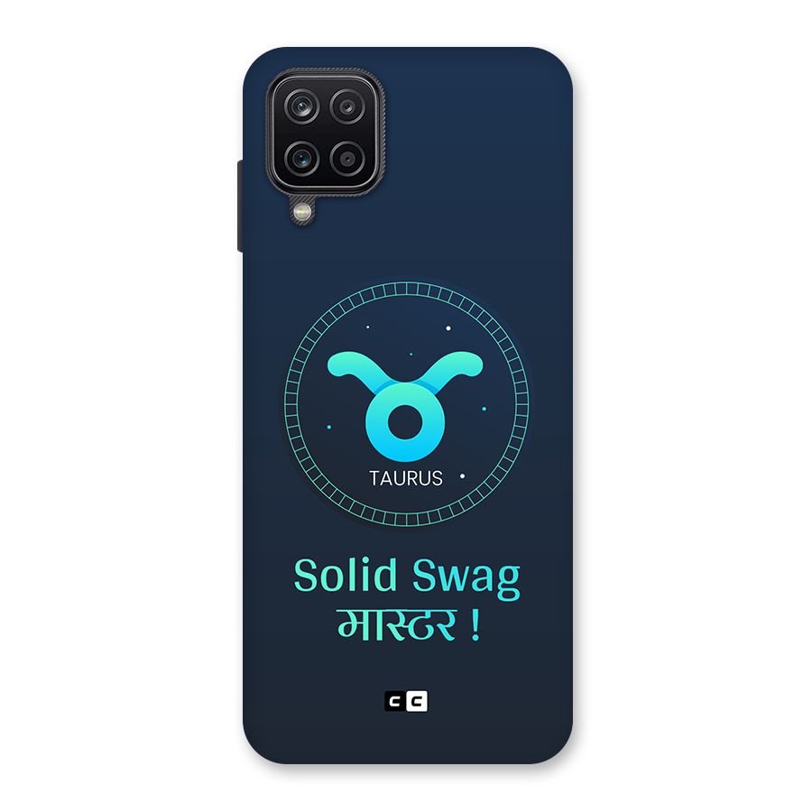 Solid Tauras Back Case for Galaxy A12
