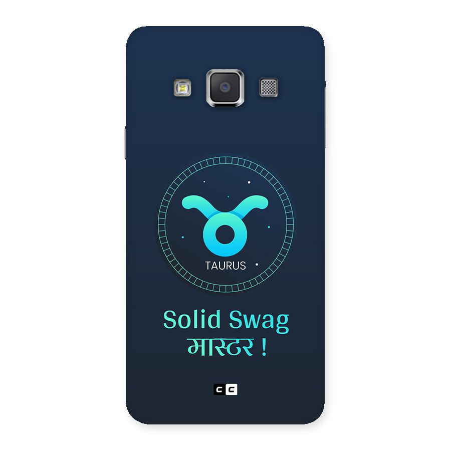 Solid Tauras Back Case for Galaxy A3