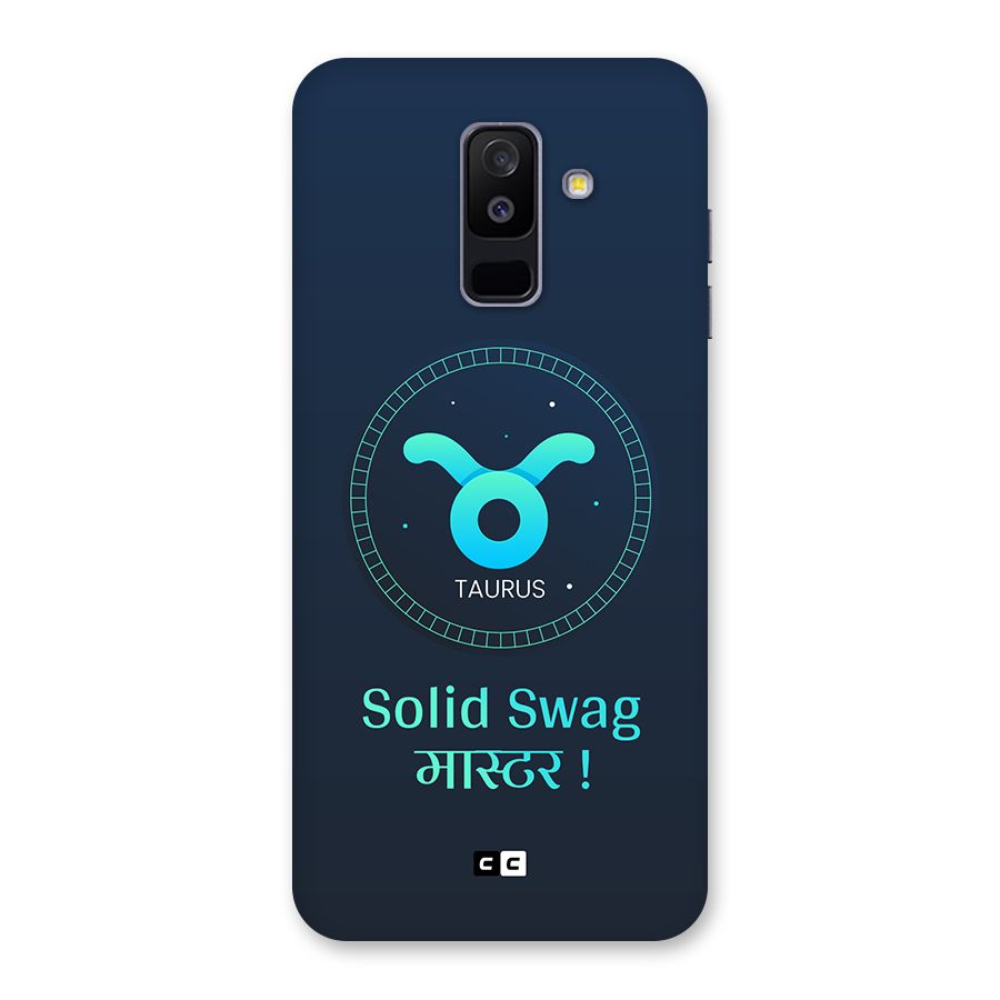 Solid Tauras Back Case for Galaxy A6 Plus