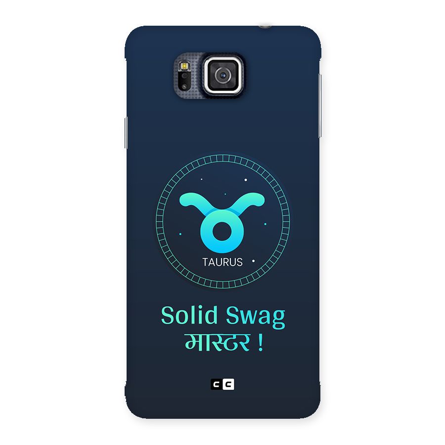 Solid Tauras Back Case for Galaxy Alpha