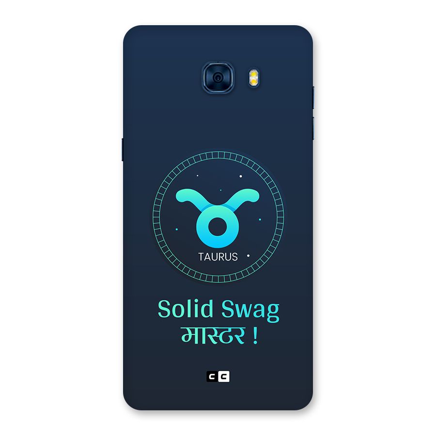 Solid Tauras Back Case for Galaxy C7 Pro