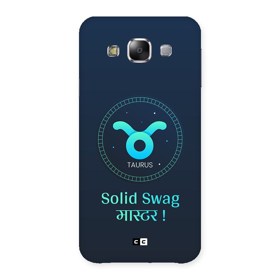 Solid Tauras Back Case for Galaxy E5
